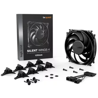 BE QUIET! Rendszerhűtő ventilátor Silent Wings 4, 12cm
