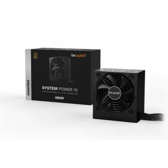   BE QUIET! Tápegység System Power 10 650W, 12cm, 80+ Bronze, Aktív PFC