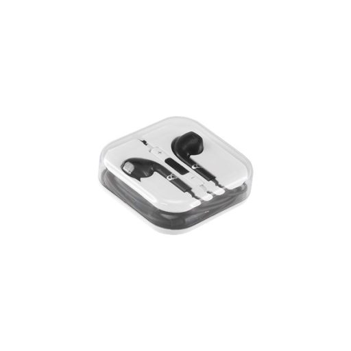 SBOX Füllhallgató, EARPHONES + MICROPHONE, Black