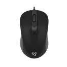 SBOX Egér, WIRED MOUSE, Black