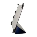 Tactical Book Tri Fold Case for Samsung X200/X205 Galaxy Tab A8 10.5 Blue