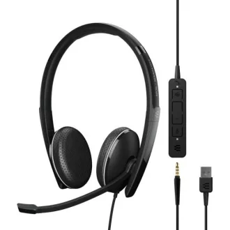   EPOS SENNHEISER Adapt 165T Vezetékes Fejhallgató Fekete, 1000902