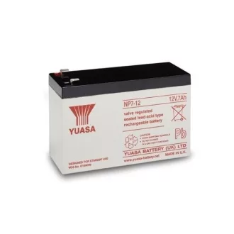 YUASA NP7-12 12V 7AH Zselés Akkumulátor 12/7