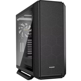   BE QUIET! Ház Midi ATX Silent Base 802 Tápegység nélkül, Fekete Üvegfalú