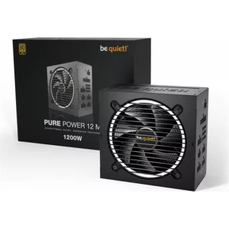   BE QUIET! Tápegység Pure Power 12 1200W, 12cm, 80+ Gold, Aktív PFC