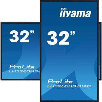   iiyama Prolite LFD, 24/7 VA, 31,5", 1920x1080, 16:9, 500cd, 8ms, HDMI/USB/LAN/Wifi, hangszóró, antiglare