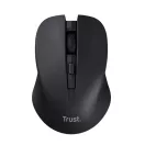 TRUST Vezeték nélküli csendes optikai egér 25084 (Mydo Silent Wireless Mouse - black)