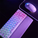 URAGE by HAMA 217829, GAMING URAGE EXODUS 760TKL MECHANIKUS MINI BILLENTYŰZET, RGB, RED SWITCH, FEHÉR