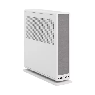   FRACTAL DESIGN Ház Mini ITX/SFF Ridge (PCI-E 4.0) Tápegység nélkül, Fehér