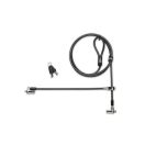KENSINGTON Biztonsági zár, kulcsos, 2 eszköznek (MicroSaver® 2.0 Keyed Twin Laptop Lock)
