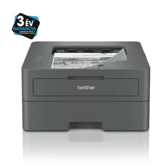   BROTHER Lézernyomtató HL-L2402D, A4, mono, 30 lap/perc, USB, duplex, 1200x1200dpi, 64MB