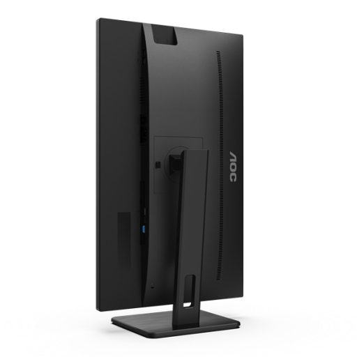AOC IPS monitor 27" U27P2, 3840x2160, 16:9, 350cd/m2, 4ms, 2xHDMI/DisplayPort/4xUSB, Pivot, hangszóró
