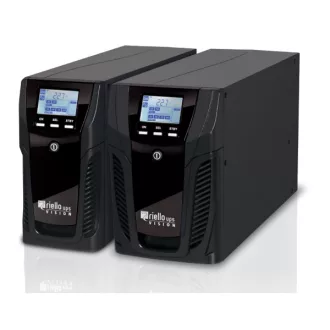   RIELLO szünetmentes tápegység, Vision VST 1500, 1500VA/1200W, 6x IEC C13, Line-interaktív ups, torony, USB