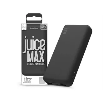   JUICE UNIVERZÁLIS HORDOZHATÓ, ASZTALI AKKUMULÁTOR TÖLTŐ - ECO MAX POWER BANK - 2XUSB +TYPE-C - 20.000 MAH - FEKETE