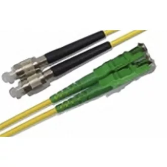   LINKEASY E2000/APC-FC/UPC SM duplex patch kábel, OS2 G657.A1 fiber, LSOH 10m