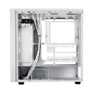 COOLER MASTER Ház ATX MasterBox 600, Tápegység nélkül, Üvegfalú, fehér