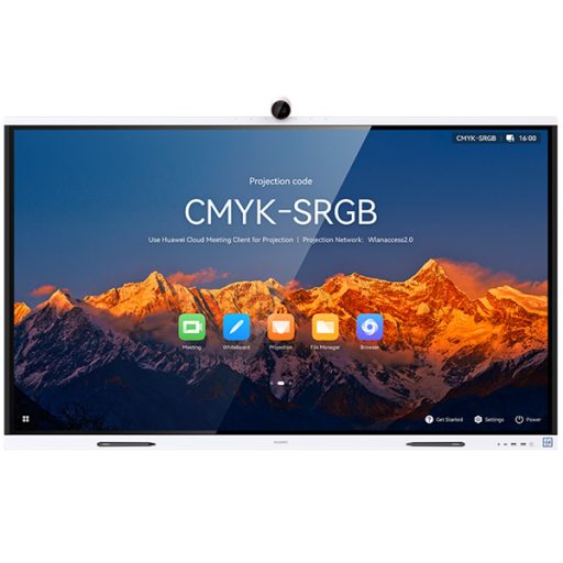 Huawei eKit IdeaHub S2 Interaktív kijelző, 65", 4K+CAM, HDMI, USB Type-A/C, Wi-Fi 6, RJ45 - IHS2-65SA