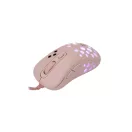 WHITE SHARK AZRAEL-P, GM-5013P gamer egér,6D, pink, 7200 dpi, RGB