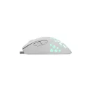WHITE SHARK AZRAEL-W, GM-5013W gamer egér,6D, fehér, 7200 dpi, RGB