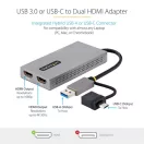 STARTECH Adapter USB to Dual HDMI, 2xUSB 3.2 + USB 3.0 to HDMI