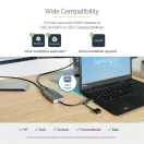 STARTECH Adapter USB to Dual HDMI, 2xUSB 3.2 + USB 3.0 to HDMI