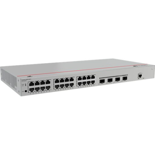 Huawei eKit Switch 24x1000Mbps + 4x1GE (SFP) + 1konzol port, iStack, Layer2+ managed, Rackes - S310-24T4S