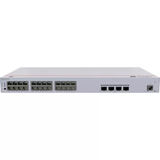   Huawei eKit Switch 24x1000Mbps (400W POE+) + 4x10GE (SFP+) + 1konzol port, iStack, Layer2+ managed, Rackes - S310-24P4X