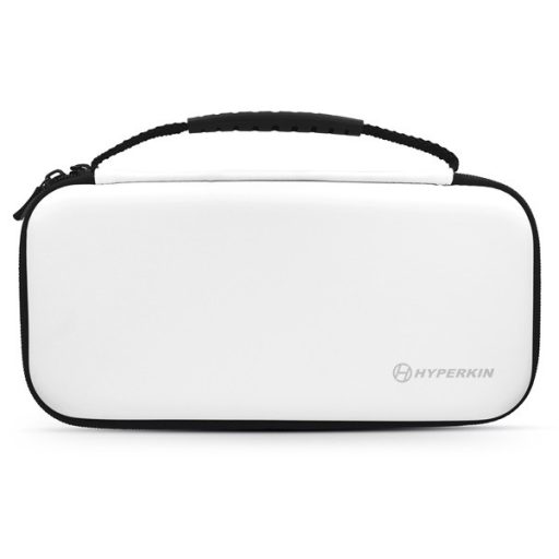 HYPERKIN CarryMate EVA Nintendo Switch/Switch OLED/Switch Lite Erősített utazótok, Fehér