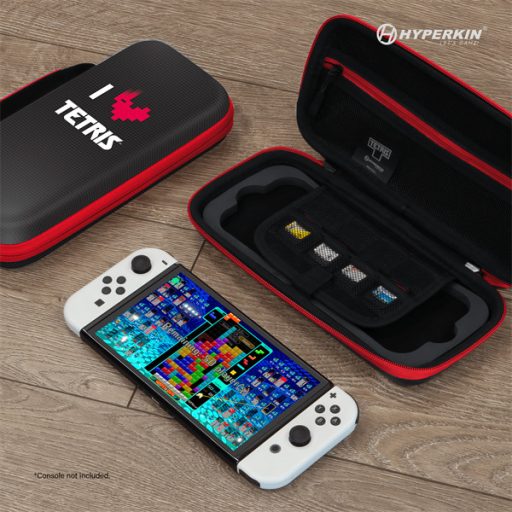 HYPERKIN Tetris EVA Nintendo Switch/Switch OLED/Switch "Heart Drop" erősített utazótok
