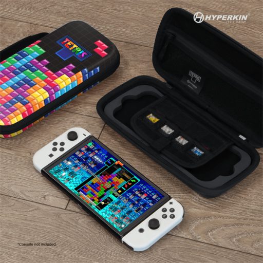 HYPERKIN Tetris EVA Nintendo Switch/Switch OLED/Switch "Tetrimino Stack" erősített utazótok
