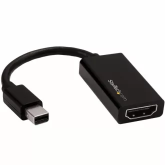   STARTECH Átalakító Mini Displayport 1.4 to HDMI 2.0 4K 60Hz, 15cm kábel, Fekete