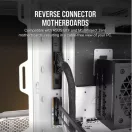 CORSAIR Ház ATX 6500X Dual Chamber, Tápegység nélkül, Edzett Üveg, fehér