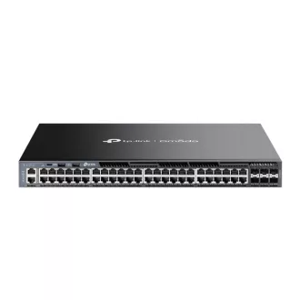   TP-LINK Switch 48x1000Mbps + 6x10Gbps SFP+ +2xUSB + 1xkonzol port + 1xUSB-C Layer3 Menedzselhető Rackes, SG6654X