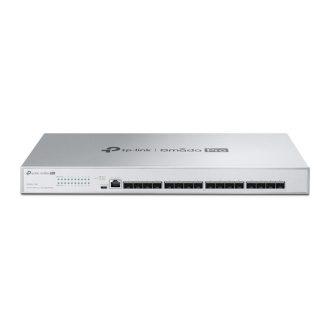   TP-LINK Switch 16x10Gbps SFP+ + 1xkonzol port + 1xMicro-USB Layer2+ Rackes Omada Pro, S5500-16XF