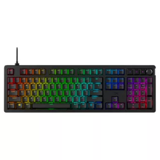   HP HYPERX vezetékes mechanikus gaming billentyűzet Alloy Rise PBT piros switch - brit lokalizáció