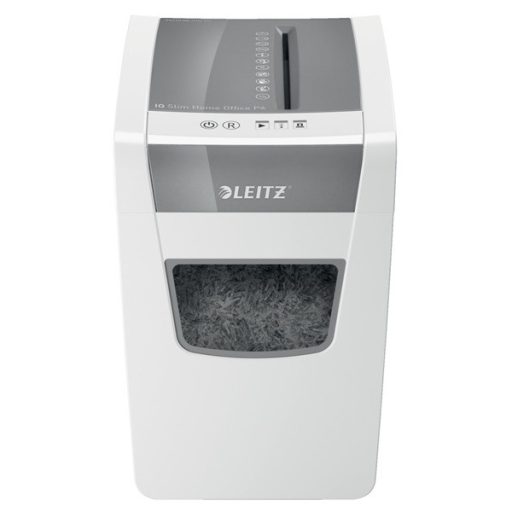 LEITZ Iratmegsemmisítő, konfetti, 10 lap, "IQ Slim Home Office"