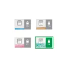 LEITZ Iratmegsemmisítő, konfetti, 10 lap, "IQ Slim Home Office"