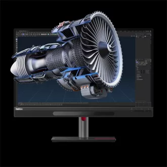   LENOVO Monitor - ThinkVision P27 3D; 27" UHD 3840x2160 IPS, 16:9, 1200:1, 310cd/m2, 4ms, VESA, HDMI, DP, USB Type-C