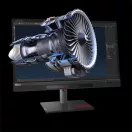 LENOVO Monitor - ThinkVision P27 3D; 27" UHD 3840x2160 IPS, 16:9, 1200:1, 310cd/m2, 4ms, VESA, HDMI, DP, USB Type-C