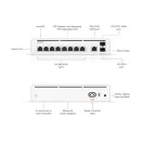 UBiQUiTi UISP Console Switch 9x1000Mbps + 2x10Gbps SFP+, Menedzselhető, Asztali, Rackes - UISP-CONSOLE