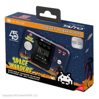  MY ARCADE Játékkonzol Space Invaders Pocket Player Pro Hordozható, DGUNL-7006