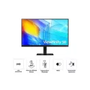 SAMSUNG B2B 60Hz 32" VA monitor, 4K (3840x2160), 16:9, 350cd/m, 5ms, HDMI/DP/3xUSB