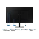 SAMSUNG B2B 60Hz 32" VA monitor, 4K (3840x2160), 16:9, 350cd/m, 5ms, HDMI/DP/3xUSB