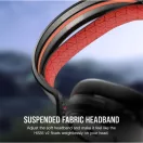 CORSAIR Vezetékes Headset, HS35 v2 Gaming, Multiplatform, carbon