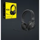 CORSAIR Vezetékes Headset, HS35 v2 Gaming, Multiplatform, carbon