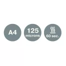 LEITZ iLAM Office A4 laminálógép - ezüst