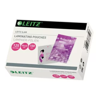   LEITZ iLAM meleglamináló fólia 65 x 95 mm, 125 mikron (100 darab)