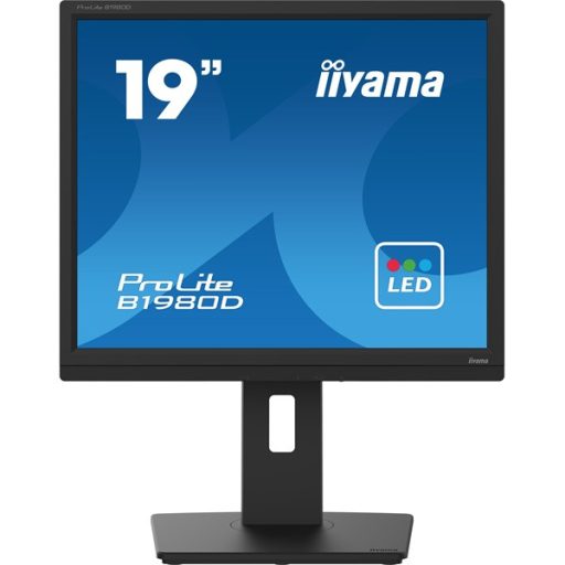 iiyama Prolite monitor, TN,  19", 1980D-B5, 1280x1024, 5:4, 250cd, 5ms, DVI/VGA