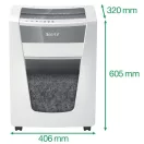 LEITZ IQ Office Pro papír iratmegsemmisítő, P5