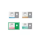 LEITZ IQ Office Pro papír iratmegsemmisítő, P5